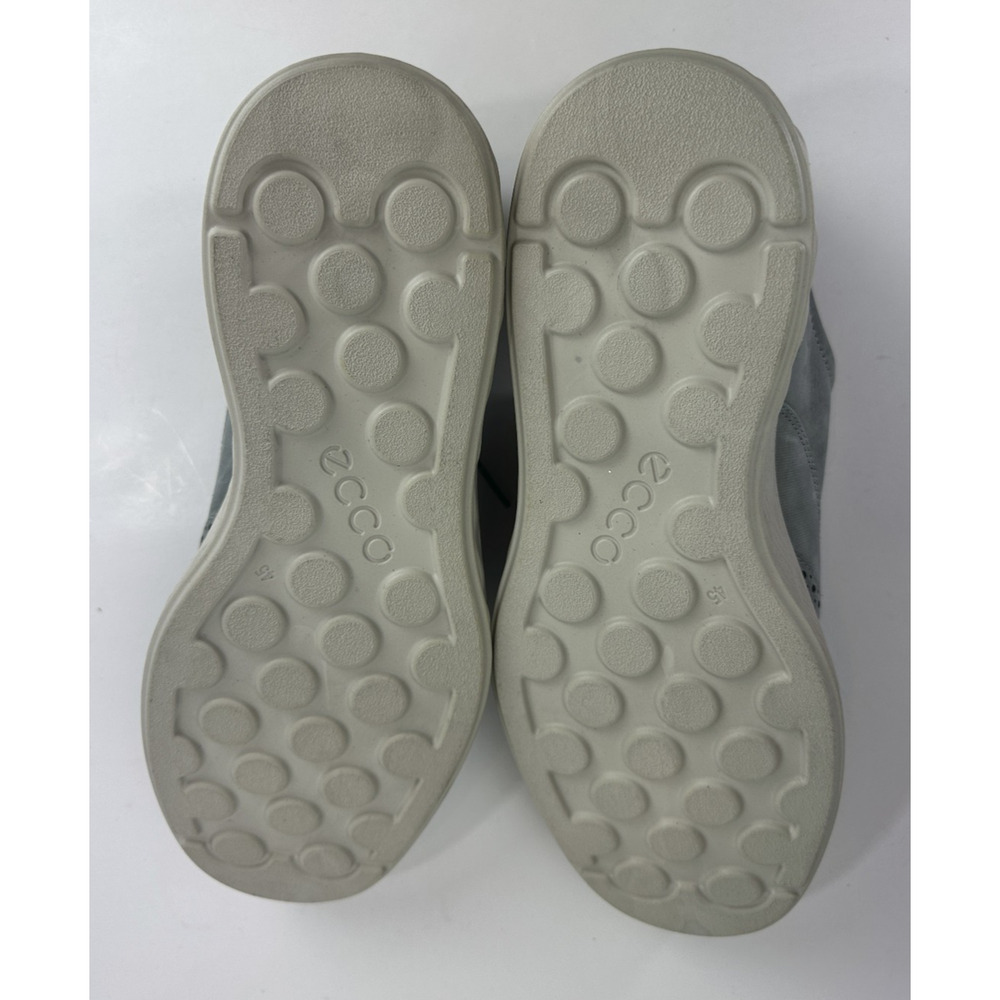 ECCO S Lite Hybrid Grey Oxford Wingtip Shoes Nubuck Brogue EU 45 Men's US 11 - Picture 15 of 16